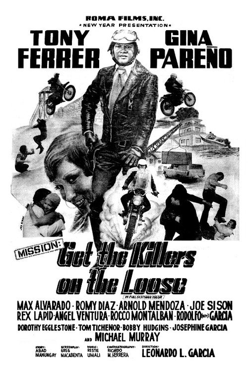 Movie poster for Mission: Get the Killers on the Loose (1975)