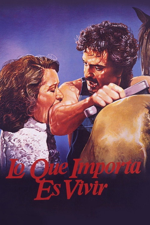 Movie poster for Living Is What Matters (1987)