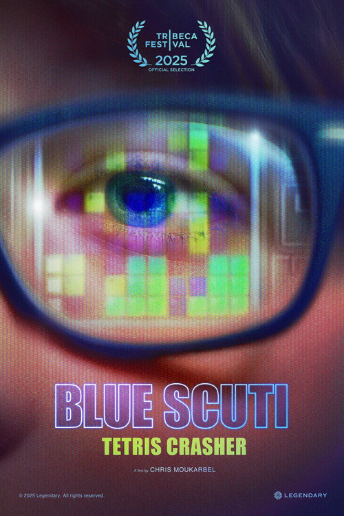 Movie poster for Blue Scuti: Tetris Crasher (2025)