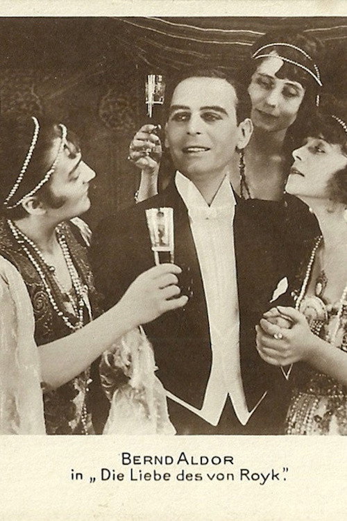 Movie poster for Die Liebe des van Royk (1918)