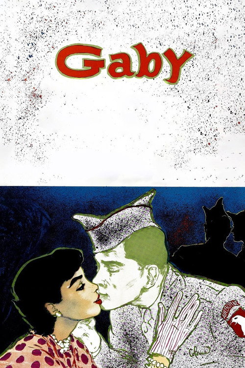 Movie poster for Gaby (1956)