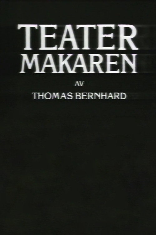 Movie poster for Teatermakaren (1991)