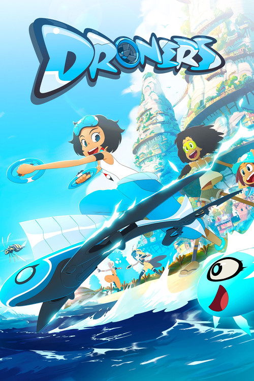 Series poster for Droners (2020)
