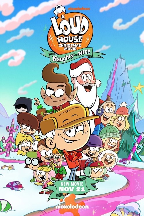 Movie poster for A Loud House Christmas Movie: Naughty or Nice (2025)