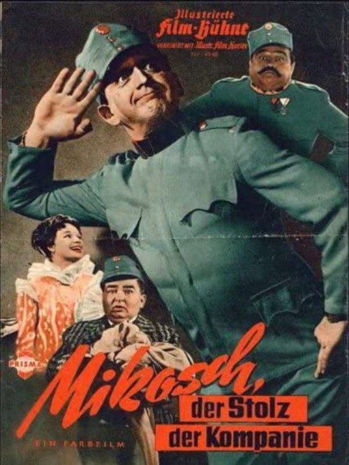 Movie poster for Mikosch, der Stolz der Kompanie (1958)