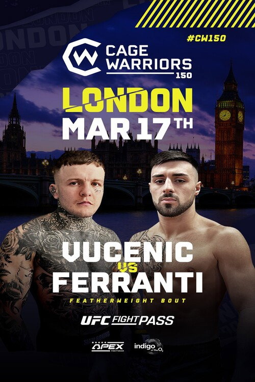 Movie poster for Cage Warriors 150: London (2023)