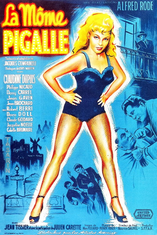Movie poster for La Môme Pigalle (1955)