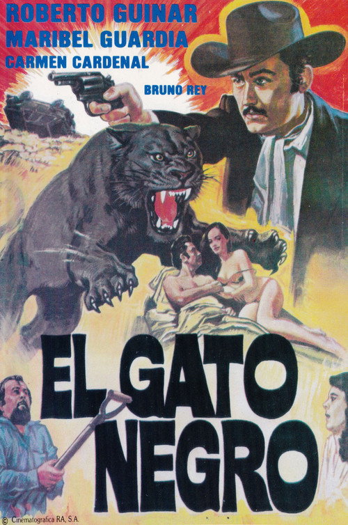 Movie poster for El Gato Negro (1987)