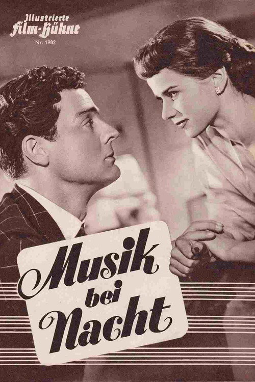 Movie poster for Musik bei Nacht (1953)