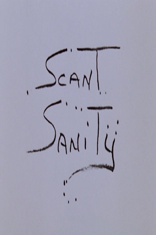 Movie poster for Scant Sanity (1996)