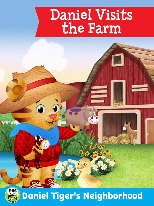 Movie poster for Daniel Tiger's Neighborhood: Daniel Visits the Farm (2017)
