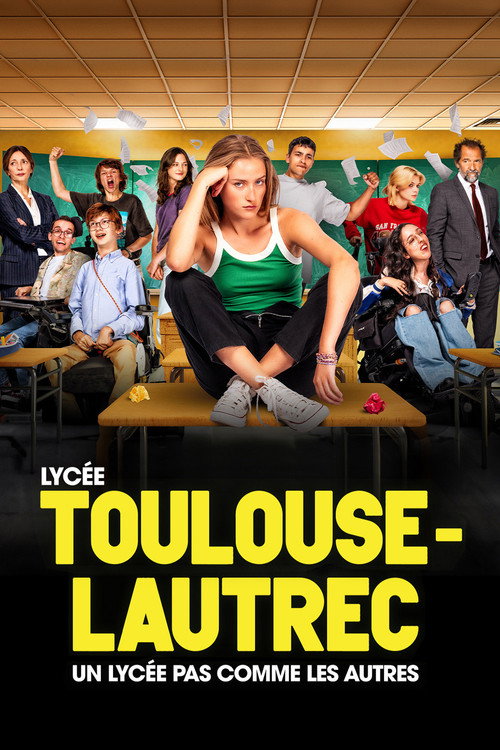 Series poster for Lycée Toulouse-Lautrec (2023)