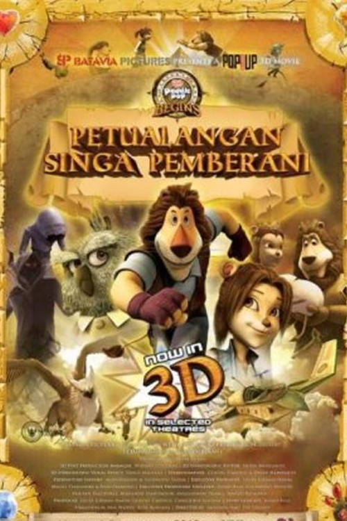 Movie poster for Petualangan Singa Pemberani (2012)