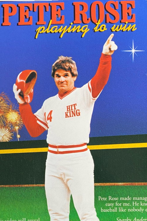 Movie poster for Pete Rose: Playing to Win (2003)