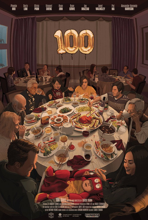 Movie poster for 100 Days (2023)