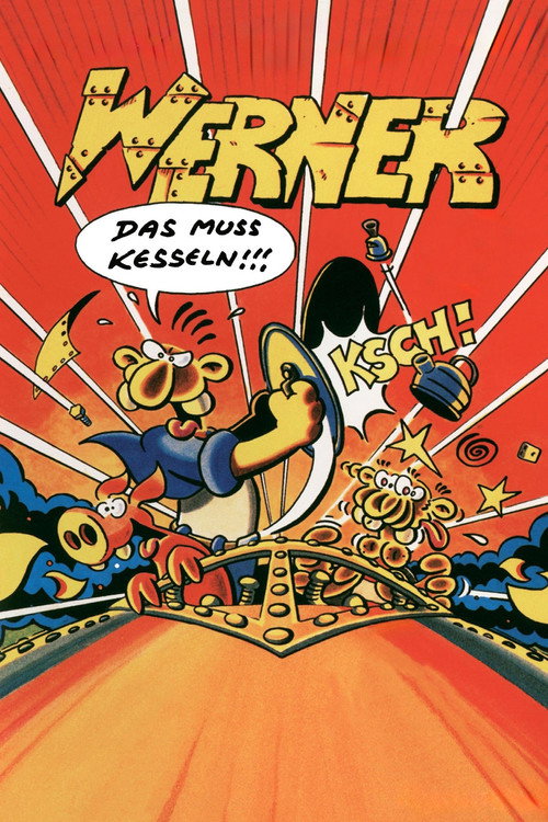 Movie poster for Werner: Eat My Dust!!! (1996)