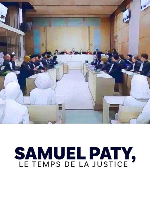 Movie poster for Samuel Paty, le temps de la justice (2026)