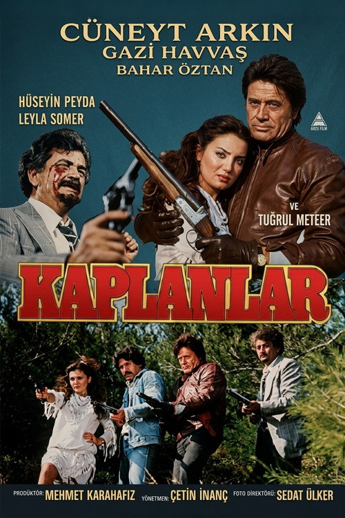 Movie poster for Kaplanlar (1985)