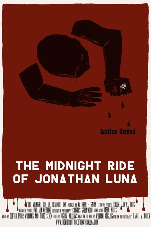 Movie poster for The Midnight Ride Of Jonathan Luna