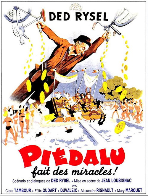 Movie poster for Piédalu fait des miracles (1952)
