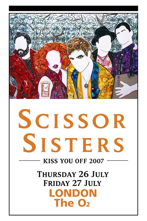 Movie poster for Scissor Sisters: Live at the O2, London (2007)