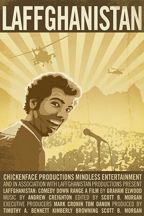 Movie poster for Laffghanistan: Comedy Down Range