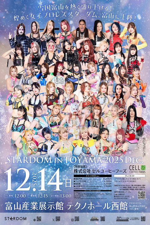 Movie poster for Stardom in Toyama 2025 Dec. (2025)