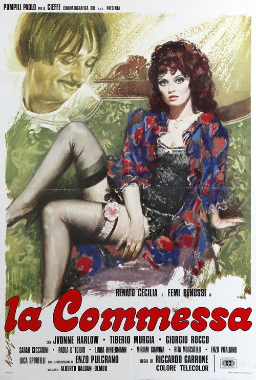 Movie poster for La commessa (1975)