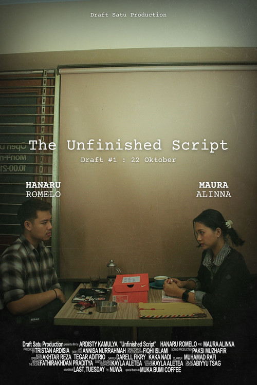 Movie poster for The Unfinished Script (2026)