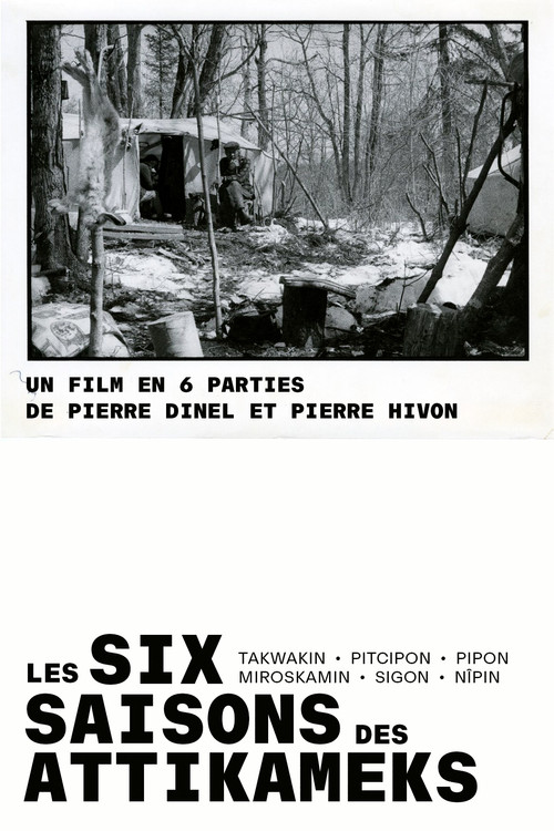 Movie poster for Les six saisons des attikameks (1983)