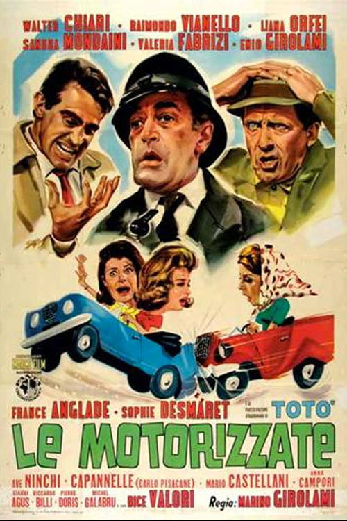 Movie poster for Le motorizzate (1963)
