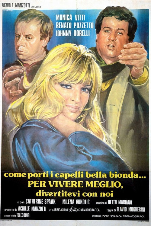 Movie poster for Per vivere meglio, divertitevi con noi (1978)