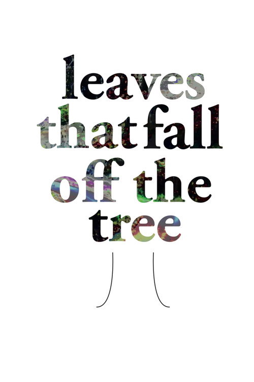 Movie poster for Leaves That Fall of the Tree (2017)