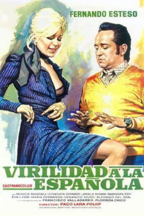 Movie poster for Virilidad a la española (1977)