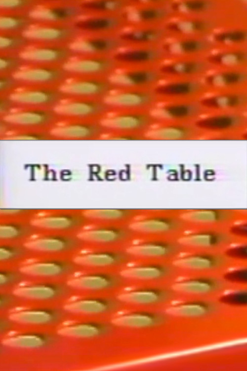 Movie poster for The Red Table (1987)