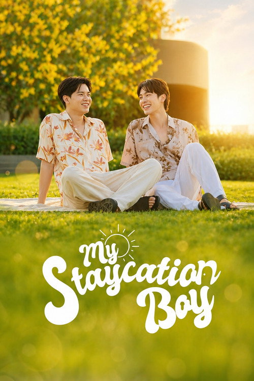 Series poster for My Staycation Boy (2026)