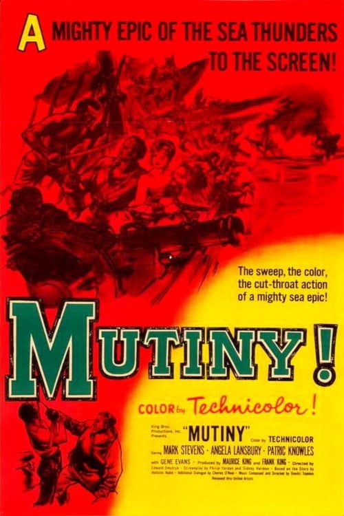 Movie poster for Mutiny (1952)