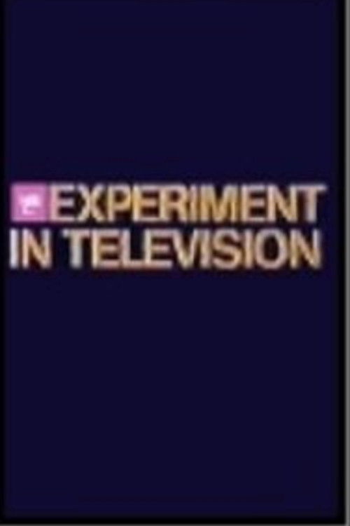 NBC Experiment in Television poster