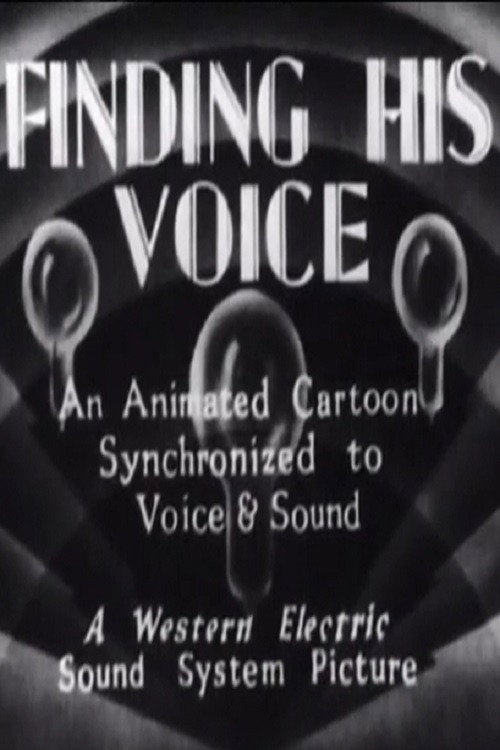 Movie poster for Finding His Voice (1929)