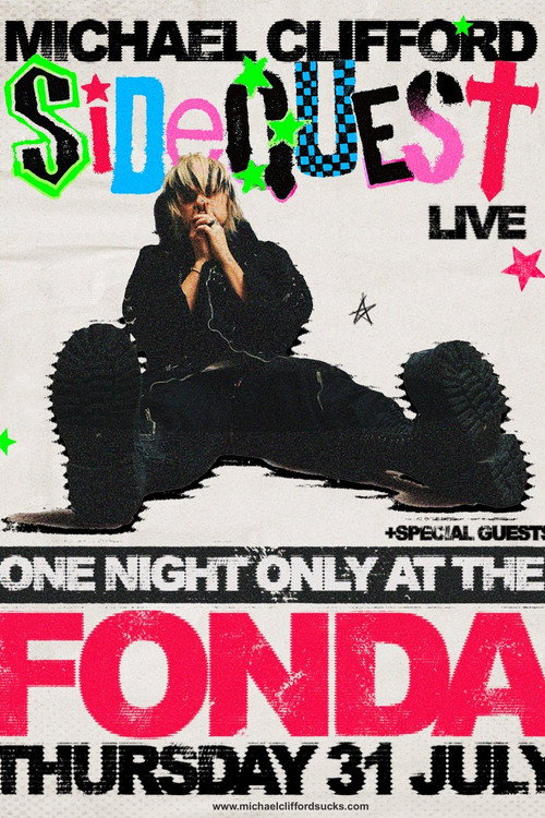 Movie poster for Michael Clifford: SIDEQUEST LIVE from The Fonda Theatre