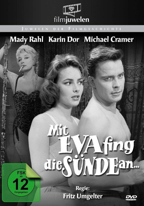 Movie poster for Sin Began with Eve (1958)