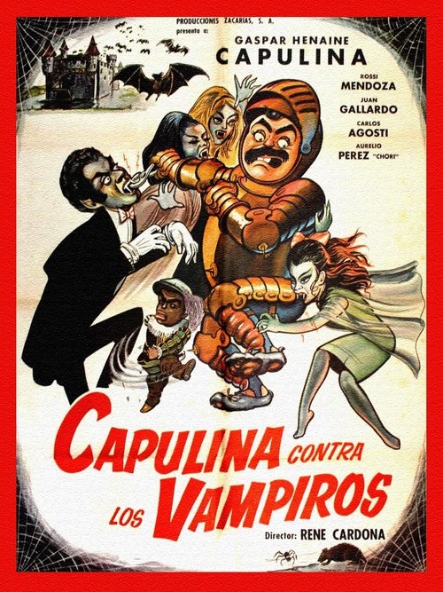 Movie poster for Capulina vs. the Vampires (1971)