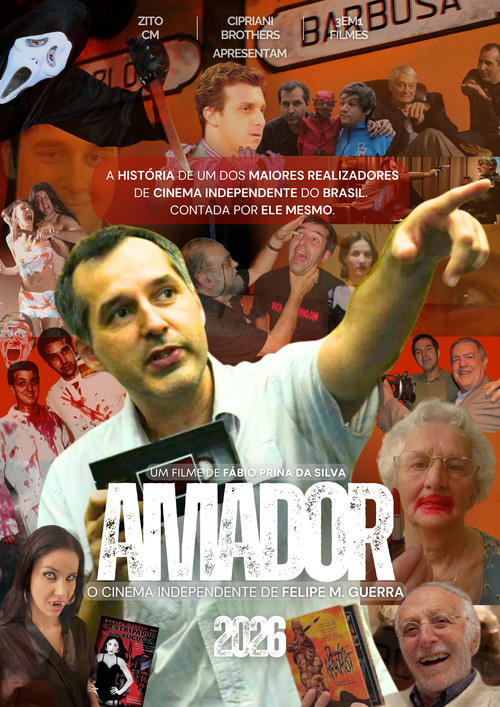 Movie poster for Amateur - The Independent Cinema of Felipe M. Guerra