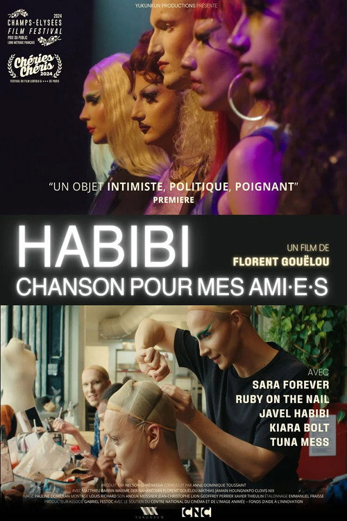 Movie poster for Habibi, chanson pour mes ami·e·s (2024)