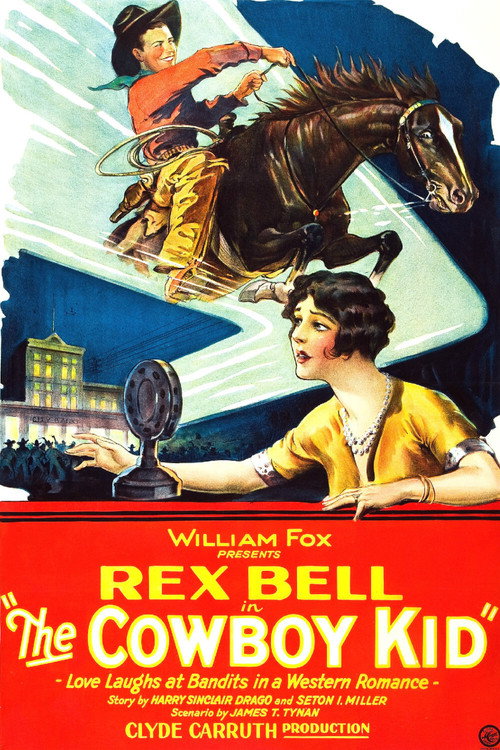 Movie poster for The Cowboy Kid (1928)