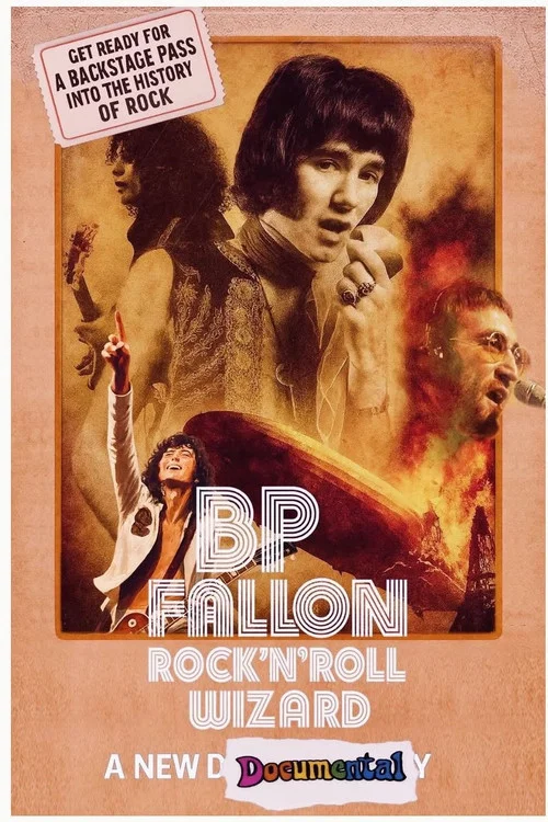 Movie poster for BP Fallon: Rock'n'Roll Wizard (2025)