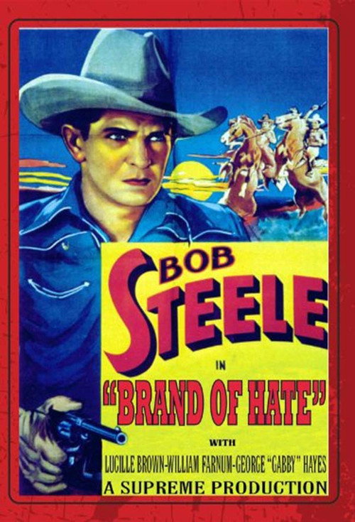 Movie poster for The Brand of Hate (1934)