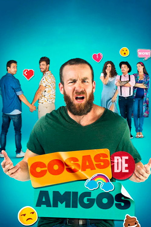 Movie poster for Cosas de amigos (2022)
