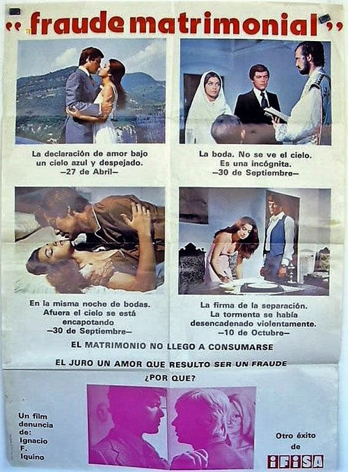 Movie poster for Fraude matrimonial (1977)