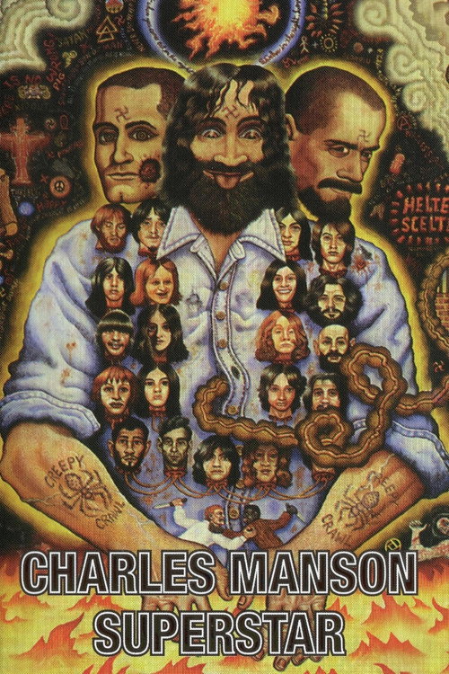 Movie poster for Charles Manson Superstar (1989)